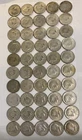Lot of 50 1965 - 69 Kennedy 40% silver half dollars Free Shipping