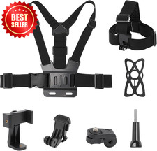 Phone Chest Strap Harness Mount POV VLOG Clip Iphone Gopro DJI US