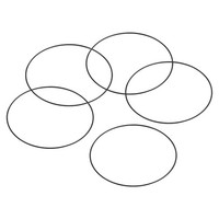 10X Nitrilgummi O-Ringe 155Mm Ad 150Mm Id Metrische Dichtung Schwarz