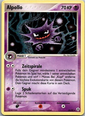 Pokémon Alpollo 35/92 EX Legend Maker 2006