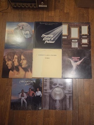 Emerson Lake & Palmer Lot of  11 Albums
