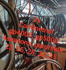 2x 700c Continental grandprix 4000 5000 4season gatorskin bicycle tlr