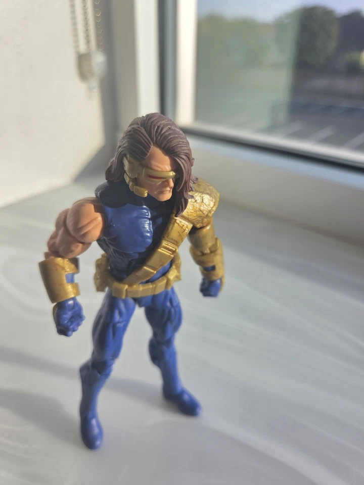 Marvel Legends X-Men Age of Apocalypse Cyclops 6" Figure Colossus BAF Loose - Image 4 of 4