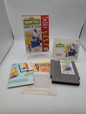 Sesame Street ABC & 123 - Nintendo NES (Complete in Box) CIB W/ INSERTS & POSTER