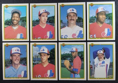 Topps 1990 Bowman Team Set EXPOS 20 Karten RAINES H.O.F. WALKER H.O.F. ROOKIE