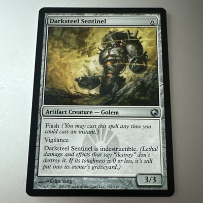 Darksteel Sentinel Scars of Mirrodin 152 MTG Magic Gathering - Buy 3 Get 2 Free