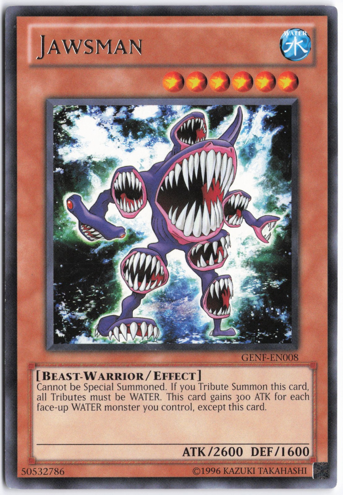 Yugioh - Jawsman GENF-EN008 Unlimited - Generation Force