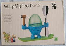 WMF Eierbecher Willy Mia Fred, Set 2 - unbenützt im Originalkarton