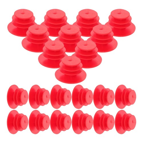 Bouchons D'extrémité De Guidon CatEye 800 Rouge Vintage - Pour Vélo VTT/route, Occasion Avec Oxydation