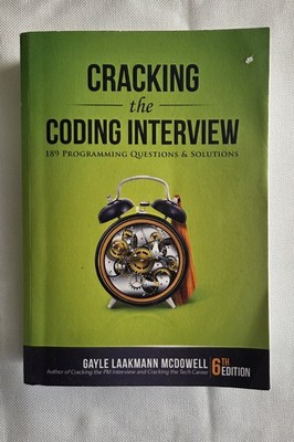 Cracking the Code Interview 6th Edition Gayle McDowell