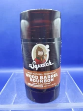 DR. Squatch Wood Barrel Bourbon Men's Natural Deodorant Odor-Squatching 2.65oz