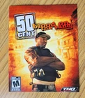 50 Cent Blood on The Sand PS3 FRENCH Instruction Booklet ONLY
