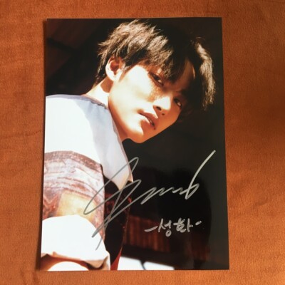 ATEEZ ateez Seonghwa Autographed Signed Photo 5*7 K-POP Collection