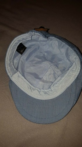 GH BASS 5 PANEL CAP HAT MENS BLUE NEW WITH TAGS D&Y 67774836 OUTER SHELL COTTON - Picture 4 of 4