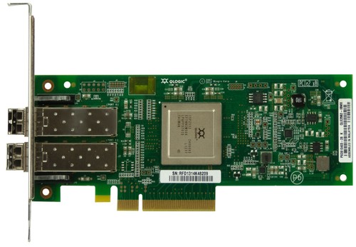 Controller IBM 00Y5629 42D0512 QLE2562-IBMX Dual FC 8Gbps PCIe X8 - Picture 2 of 2