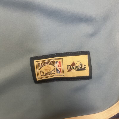 LA レイカーズ　Hardwood classics VTG LA Lakers NBA Hardwood Classics Majestic Blue Jersey