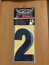 FACTORY EFFEX 8"  BLACK #2   PRO NUMBER FOR NUMBER PLATE PART# FX02-4362
