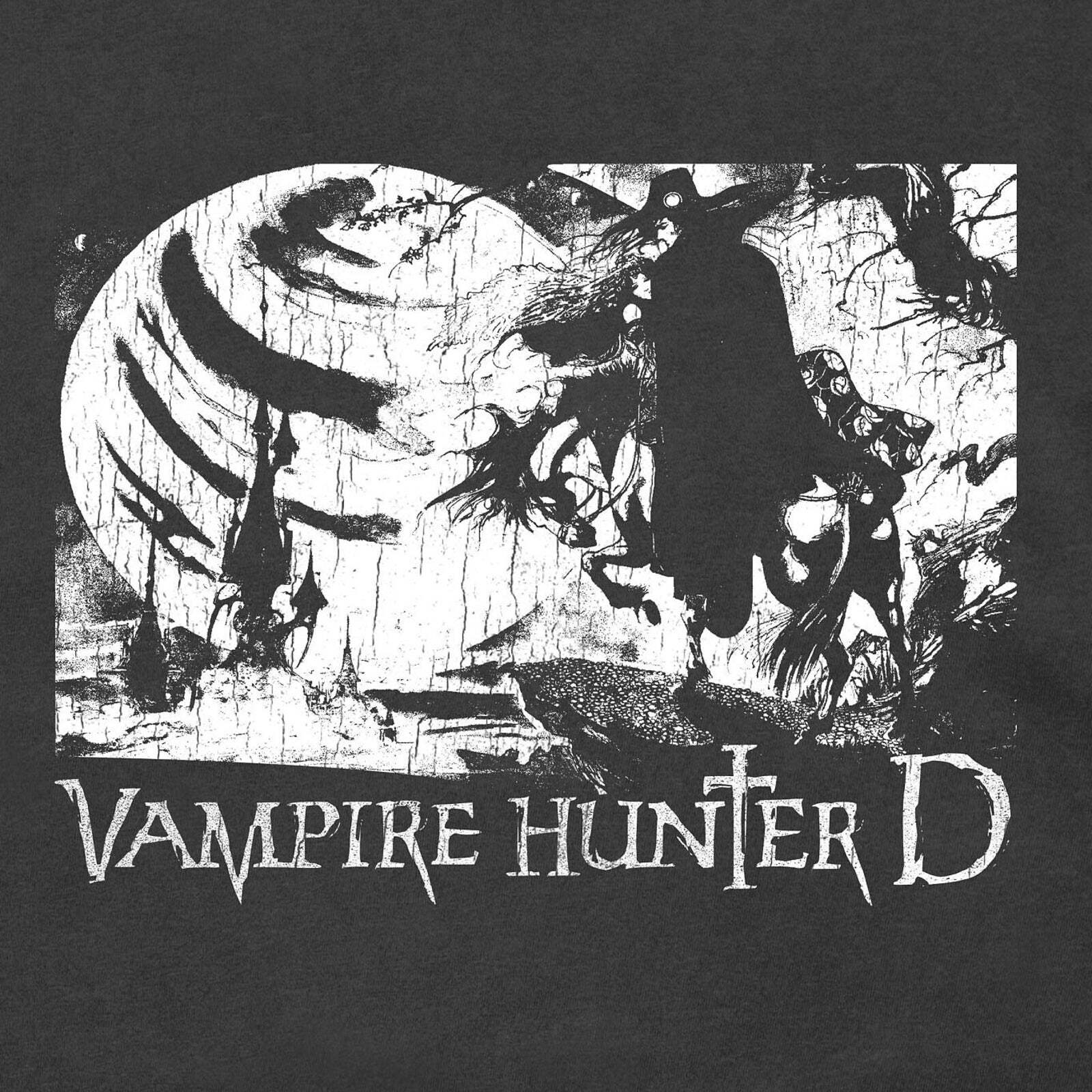 Vintage Inspired Vampire Hunter D Shirt - Vintage Japanese Anime Shirt - Cyberpu