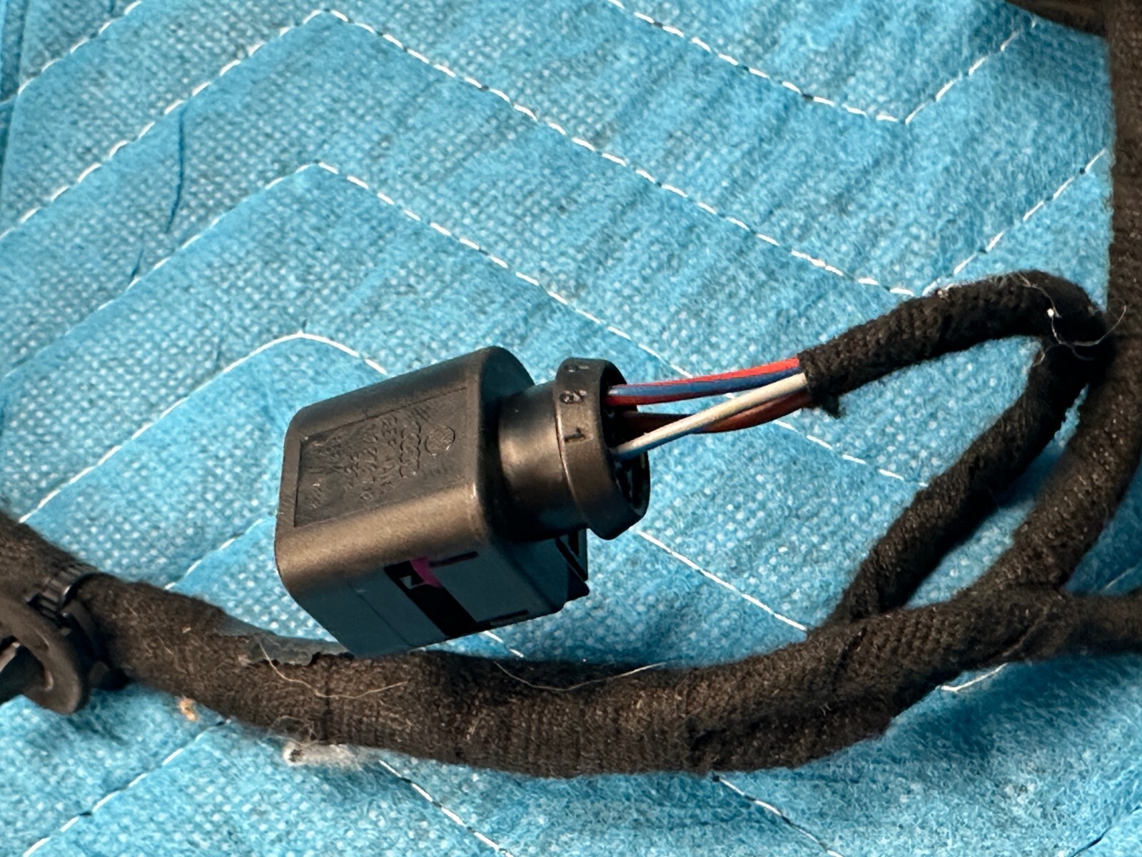 Bentley Cont Flying Spur Rear Door Wiring Harness Driver's Side 2006-2012 OEM