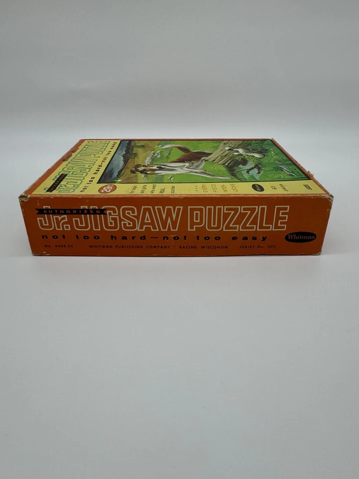 Rompecabezas Whitman Lassie Jr No. 302 USA COMPLETO ~ Gran Forma Foto 4 de 4