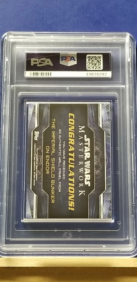 Stormtrooper - 2015 Star Wars Masterwork Shield Bunker Relic Silver   PSA 9    - Image 2 of 2