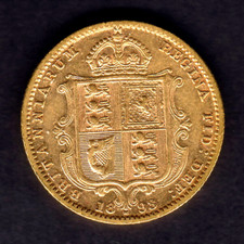 Australia. 1893 Melbourne - Half Sovereign.. Jubilee Head. Part Lustre..VF/gVF