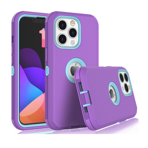 Funda para iPhone 14 13 12 11 XR XS MAX compatible con Otterbox Defender + Protector de pantalla - Imagen 36 de 51
