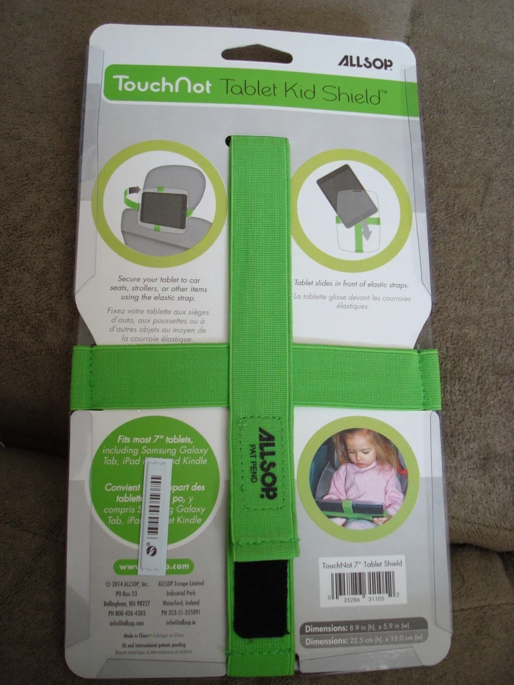 ALLSOP TOUCH NOT TABLET KID SHIELD PROTECTIVE SCREEN SHIELD 7" TOUCH NOT - Image 2 of 4