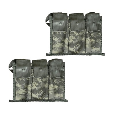 Bandoleer Porta 6 Caricatori USGI MOLLE 5.56/.223 Camo Digitale Universale - Usato Ottimo