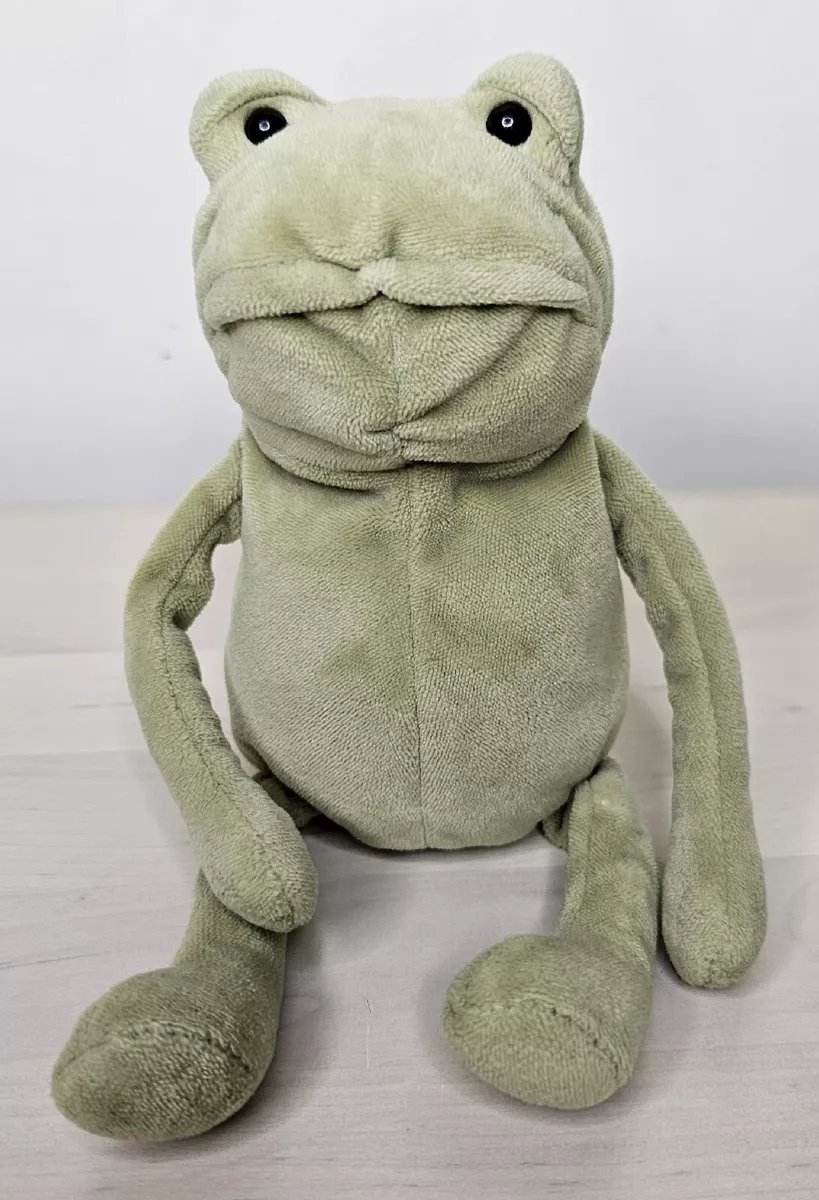 Vintage Jellycat Fergus Frog Little Small Plush 8 inch