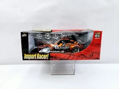 Jada Toys Import Racer Diecast Tuners Nissan 350Z 1:18 Scale 2003 Veilside Wheel - Photo 1/4