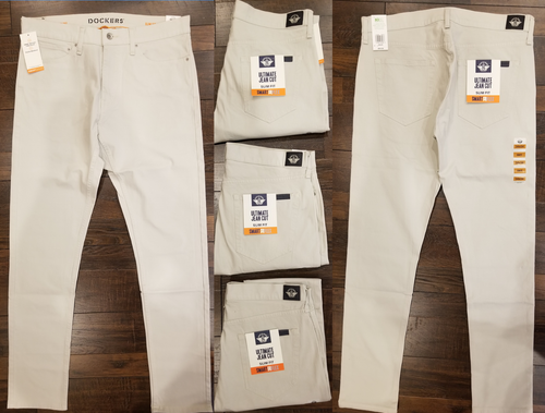 Mens Dockers Ultimate Slim-Fit Jean Cut 