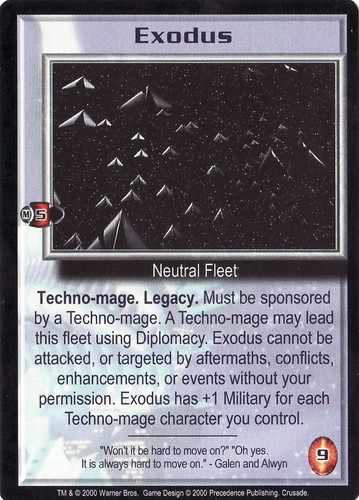 Babylon 5 Crusade CCG TCG Rare Card Selection Precedence - Picture 16 of 32