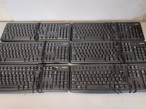 6x Logitech K120 Wired Keyboards ~ Bundle of 6 Untested QWERTY - FREEPOST UK ✅ - Picture 4 of 7