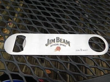 Jim Beam Whiskey Metal Bottle Opener *NEW*