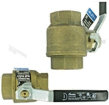 1 Pc Premier Gidds 275161 1 1/2" Full Port Threaded Ball Valve Lead Free New