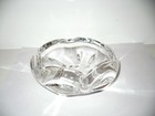 Vintage Signed Orrefors Glass Ashtray Bowl Stella Polaris By Vicke Lindstrand
