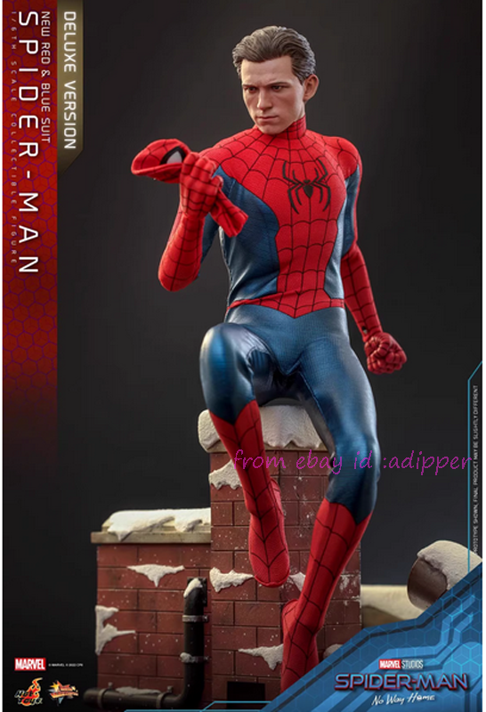 Hot Toys MMS680 Spider-Man Red & Blue Suit Deluxe Ver 1/6 Scale