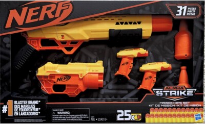 Nerf Alpha Strike Mission Ops Set 31 Pieces