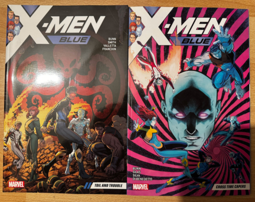 X-men Blue New Bundle Paperback TPB Graphic Novel Marvel Comics Bunn - Picture 1 of 2