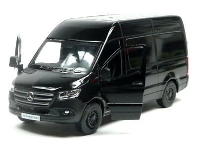 Mercedes Benz SPRINTER 2020 Transporter Sammlermodell 12,5 cm schwarz KINSMART