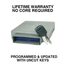 Engine Computer Programmed with Keys 2004 Ford Taurus 4U7A-12A650-HTB EJR1 3.0L