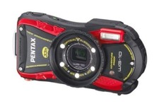 PENTAX WG-10RD 12653 Waterproof Digital Camera Red