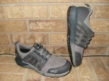Timberland PRO Radius Comp Toe Lace Up Gray Work Shoe Men 9.5 M MSRP $125