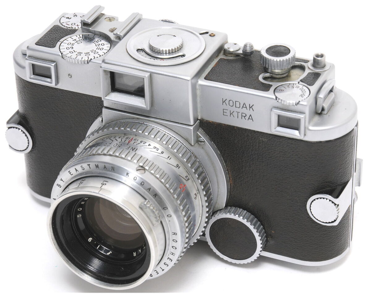 Kodak Ektra with 1.9/50mm Ektar lens SHUTTER DEFECTIVE | eBay Kodak Ektra with 1.9/50mm Ektar lens SHUTTER DEFECTIVE | eBay