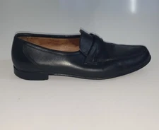 Allen Edmonds Men's 13B Loafer Bergamo Black Leather 49010 Made In Italy