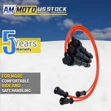 Red 3X Quality Spark plug wire For Kia Sorento 2003 2004 2005 2006 3.5L V6 UF431