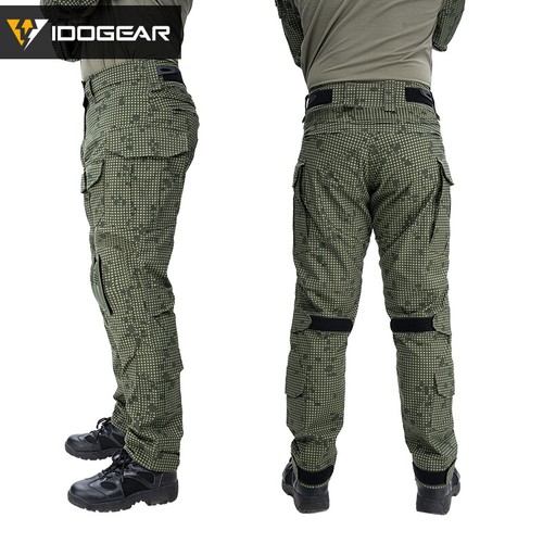 IDOGEAR G3 Combat Pants w/ Knee Pads Airsoft Tactical Trousers Black Paintball - 第 22/29 張圖片