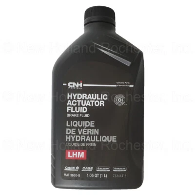 NEW HOLLAND CNH Industrial 1.05 Qt Hydraulic Actuator Fluid LHM Brake Fluid MAT 3630-B Pa...