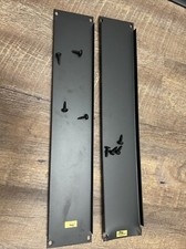 Lot of 2x 2U Fillers Covers for Racks Ex: 25"X19"X18" Middle Atlantic Audio Rack